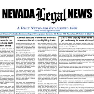 nevada legal news las vegas.